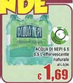 Top Supermercati Acqua di Nepi offerta