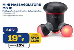 Euronics Tufano Mini massaggiatore beurer MG 18 offerta