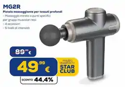 Euronics Tufano Pistola massaggiante per tessuti profondi MG2R offerta