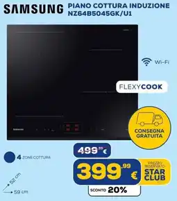 Euronics Tufano Samsung piano cottura induzione offerta