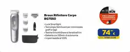 Euronics Tufano Braun Rifinitore Corpo BG7550 offerta