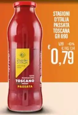 Supermercati EffePiù Stagioni d'Italia passata toscana offerta