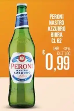 Supermercati EffePiù Peroni Nastro Azzurro offerta