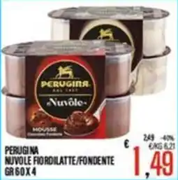 Supermercati EffePiù Perugina nuvole fior dilatate/fondente offerta