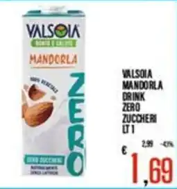Supermercati EffePiù Valsola mandorla drink offerta