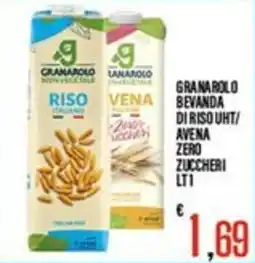 Supermercati EffePiù Granarolo bevanda di riso UHT/avena zero zuccheri offerta