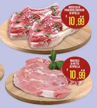 Supermercati EffePiù Bistecca di fracosta con osso di vitella offerta