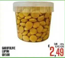 Supermercati EffePiù Garofole Lupini offerta