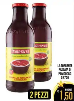 Supermercati EffePiù La Torrente passata di pomodoro offerta