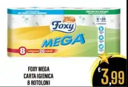 Supermercati EffePiù Foxy Mega carta igienica offerta