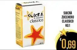 Supermercati EffePiù Suicra zucchero classico offerta