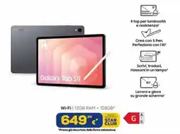 Euronics Tufano Galaxy Tab S11 offerta