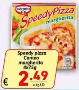 Ipercarni Speedy pizza Cameo margherita offerta