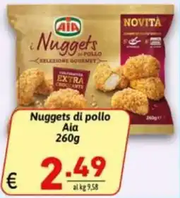 Ipercarni Nuggets di pollo Aia offerta