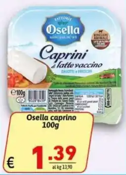 Ipercarni Osella caprino offerta