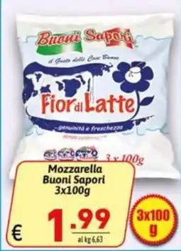 Ipercarni Mozzarella Buoni Sapori offerta