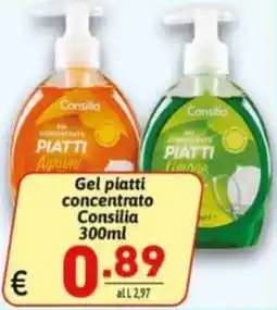 Ipercarni Gel piatti concentrato Consilia offerta