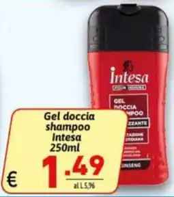 Ipercarni Gel doccia shampoo Intesa offerta