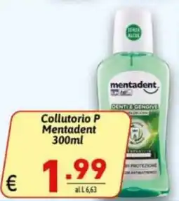 Ipercarni Collutorio P Mentadent offerta