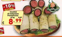 Ipercarni Involtini di melanzane PrestoPronto offerta