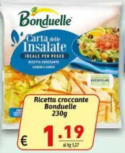 Ipercarni Ricetta croccante Bonduelle offerta