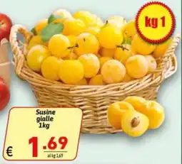 Ipercarni Susine gialle offerta
