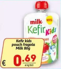 Ipercarni Kefir kids pouch offerta
