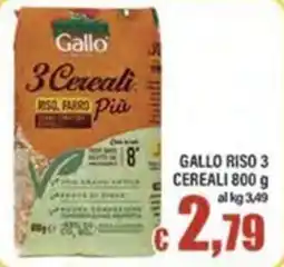 Top Supermercati Gallo 3 Cereali offerta