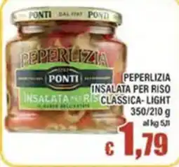 Top Supermercati Peperlizia insalata per riso classica-light offerta