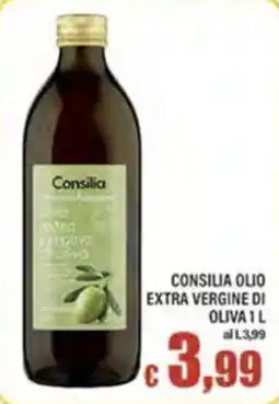 Top Supermercati Consilia olio extra vergine di oliva offerta