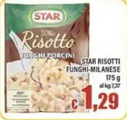 Top Supermercati Star risotto funghi porcini offerta