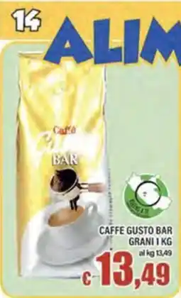 Top Supermercati Caffè Gusto Bar offerta