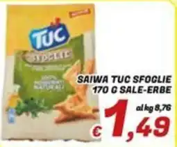 Idromarket Saiwa Tuc sfoglie offerta