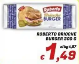 Idromarket Roberto brioche burger offerta