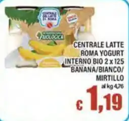 Top Supermercati Centrale Latte Roma Yogurt offerta