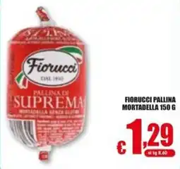 Gesad Supermercati Fiorucci pallina di mortadella offerta
