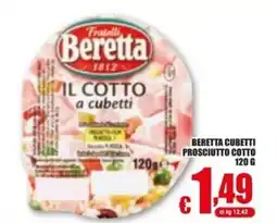 Gesad Supermercati Beretta il cotto a cubetti offerta