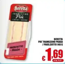 Gesad Supermercati Beretta Più Tramezzino Praga offerta