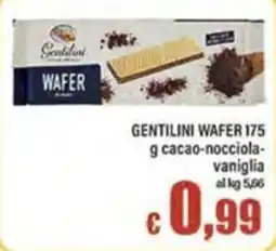 Top Supermercati Gentilini wafer offerta