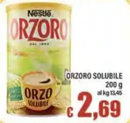 Top Supermercati Nestlé Orzoro offerta