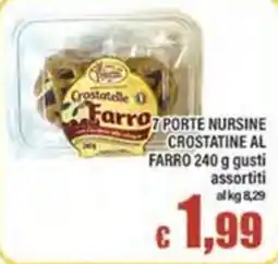 Top Supermercati Crostatelle Farro offerta