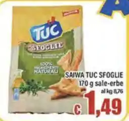 Top Supermercati Saiwa Tuc Sfoglie offerta