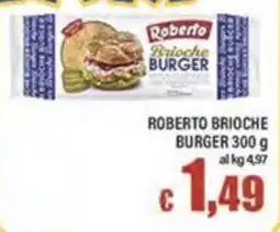 Top Supermercati Roberto Brioche Burger offerta