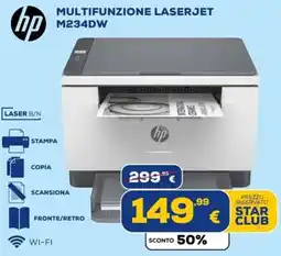 Euronics Tufano Hp multifunzione laserjet m234dw offerta