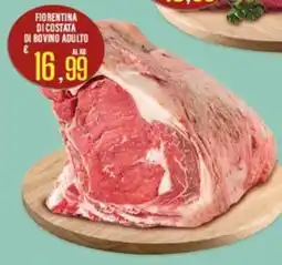 Supermercati EffePiù Fiorentina di costata di bovino adulto offerta