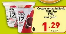 Ipercarni Coppa senza lattosio Milk Pro offerta