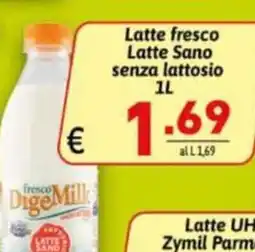 Ipercarni Latte fresco Latte Sano senza lattosio offerta