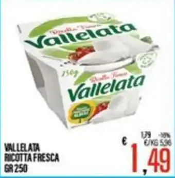 Supermercati EffePiù Vallelata Ricotta Fresca offerta