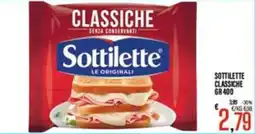 Supermercati EffePiù Sottilette classiche offerta
