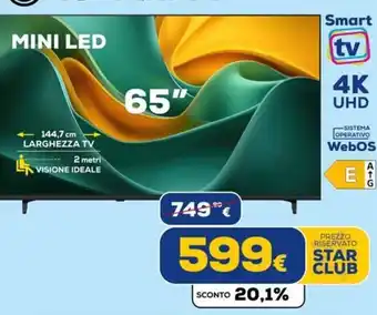 TV Mini LED 65"
